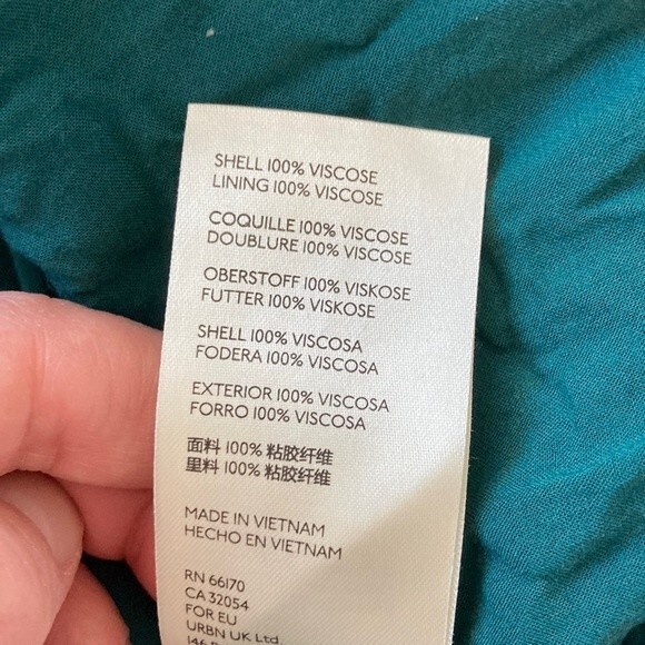 Free People Emerald Flower Fields Mini Boho Dress Small - Picture 9 of 11